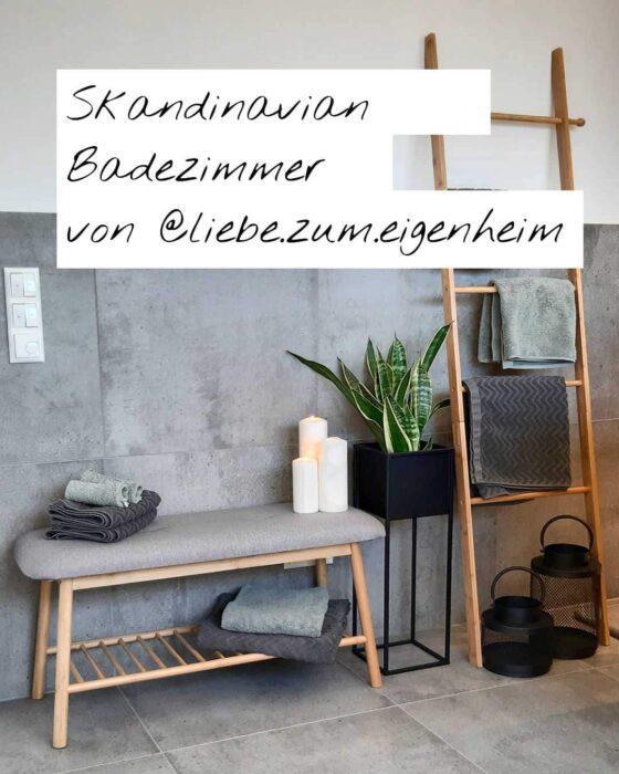 Home Trends - Skandinavian Badezimmer von liebe.zum.eigenheima