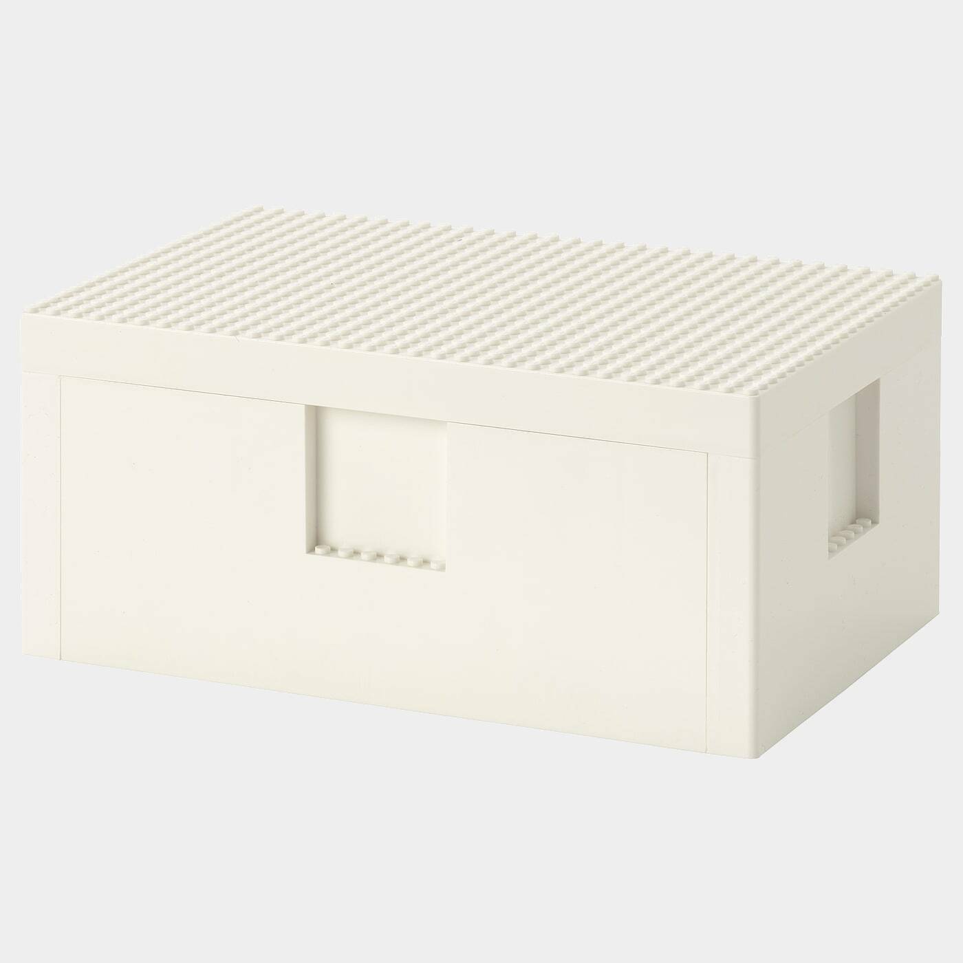 BYGGLEK LEGO®-Schachtel mit Deckel  -  - Möbel Ideen für dein Zuhause von Home Trends. Möbel Trends von Social Media Influencer für dein Skandi Zuhause.