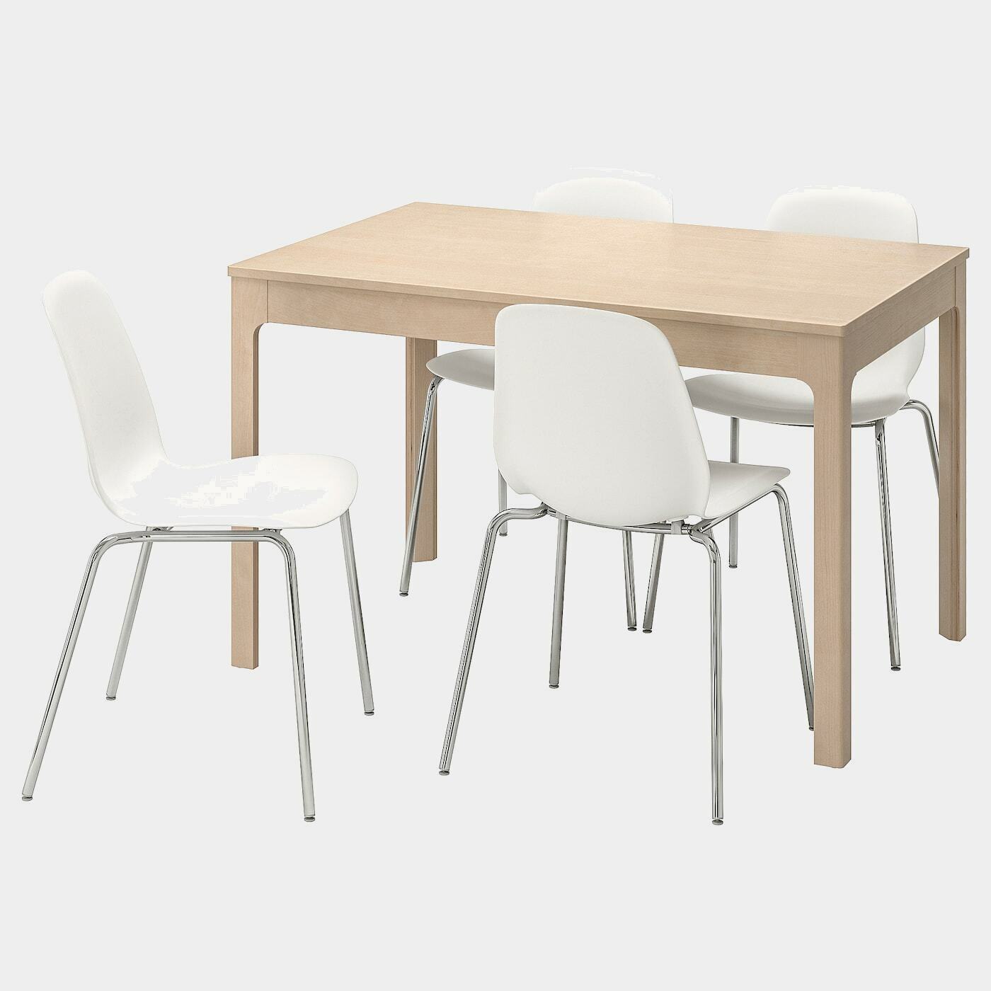 EKEDALEN / LEIFARNE Tisch und 4 Stühle  - Essplatzgruppe - Möbel Ideen für dein Zuhause von Home Trends. Möbel Trends von Social Media Influencer für dein Skandi Zuhause.