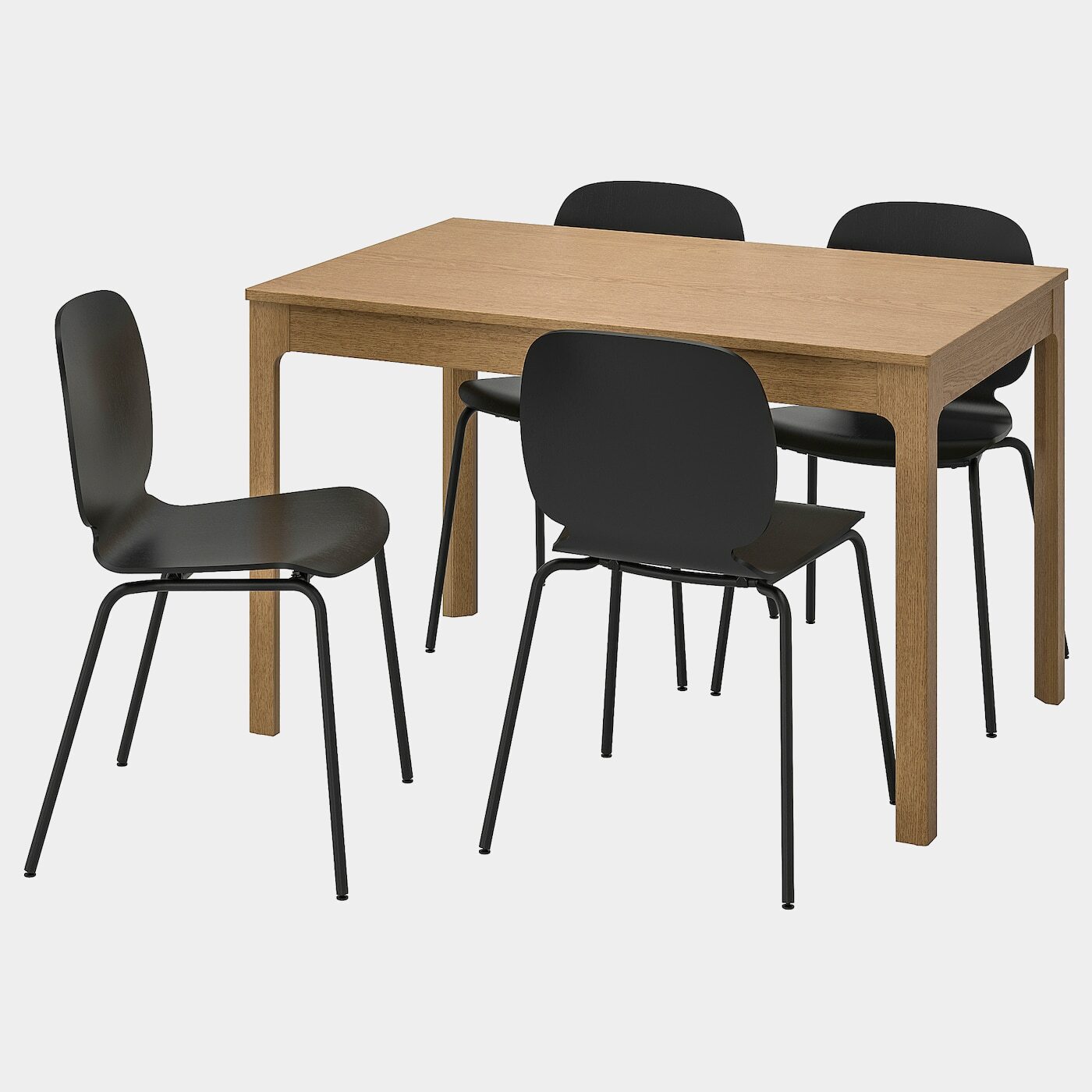 EKEDALEN / SVENBERTIL Tisch und 4 Stühle  - Essplatzgruppe - Möbel Ideen für dein Zuhause von Home Trends. Möbel Trends von Social Media Influencer für dein Skandi Zuhause.