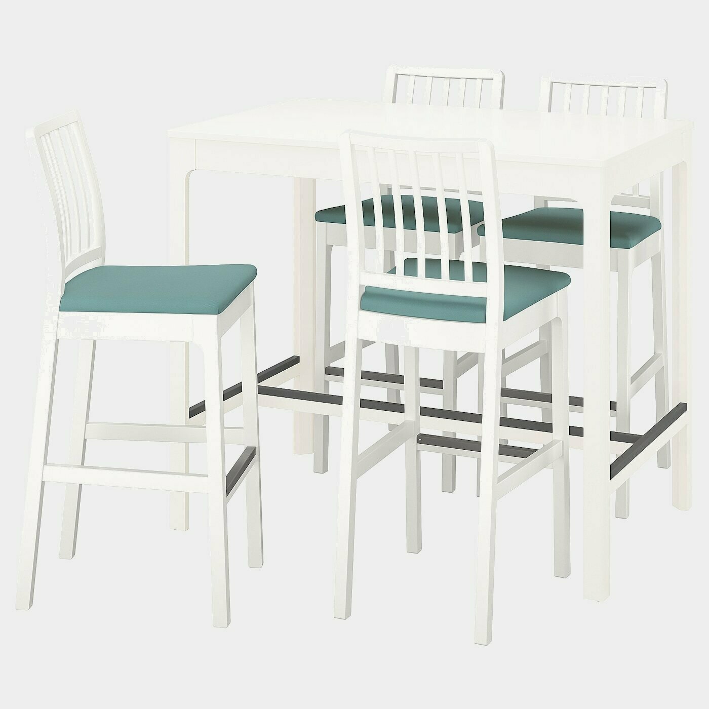 EKEDALEN / EKEDALEN Theke + 4 Barstühle  -  - Möbel Ideen für dein Zuhause von Home Trends. Möbel Trends von Social Media Influencer für dein Skandi Zuhause.