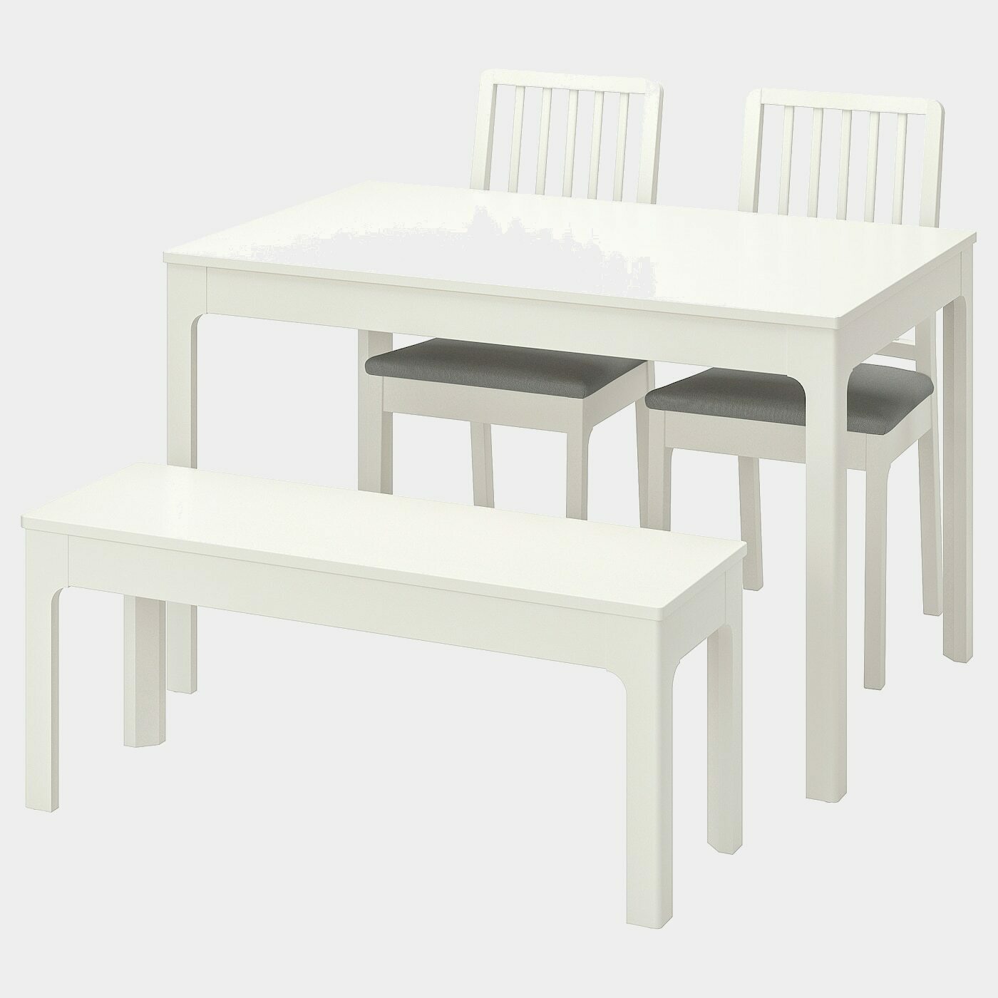 EKEDALEN / EKEDALEN Tisch, 2 Stühle + Bank  - Essplatzgruppe - Möbel Ideen für dein Zuhause von Home Trends. Möbel Trends von Social Media Influencer für dein Skandi Zuhause.