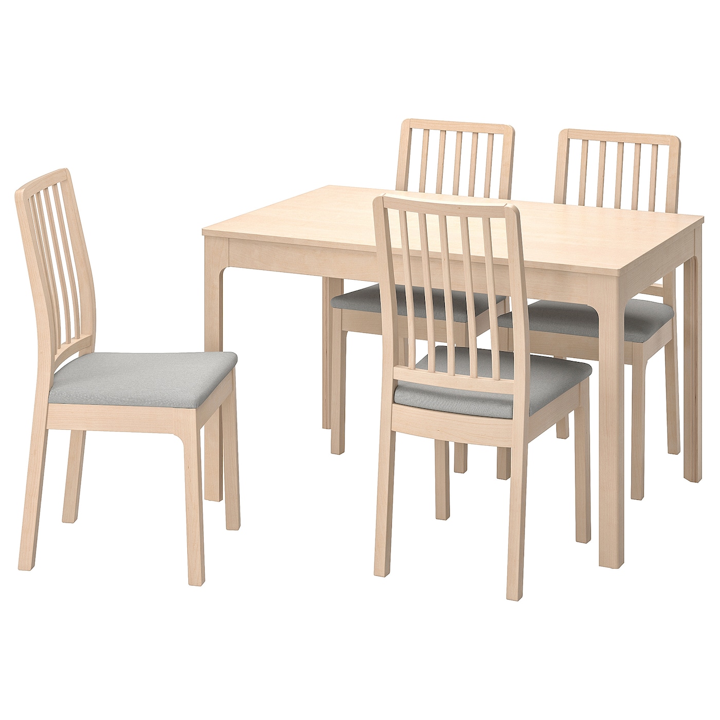 EKEDALEN / EKEDALEN Tisch und 4 Stühle  - Essplatzgruppe - Möbel Ideen für dein Zuhause von Home Trends. Möbel Trends von Social Media Influencer für dein Skandi Zuhause.