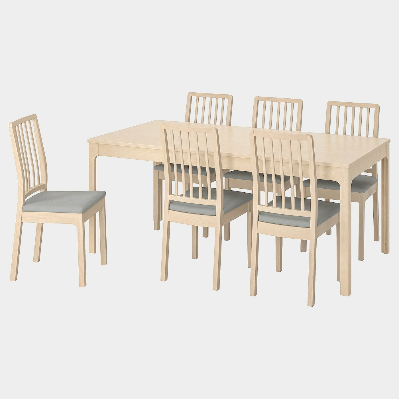EKEDALEN / EKEDALEN Tisch und 6 Stühle  - Essplatzgruppe - Möbel Ideen für dein Zuhause von Home Trends. Möbel Trends von Social Media Influencer für dein Skandi Zuhause.
