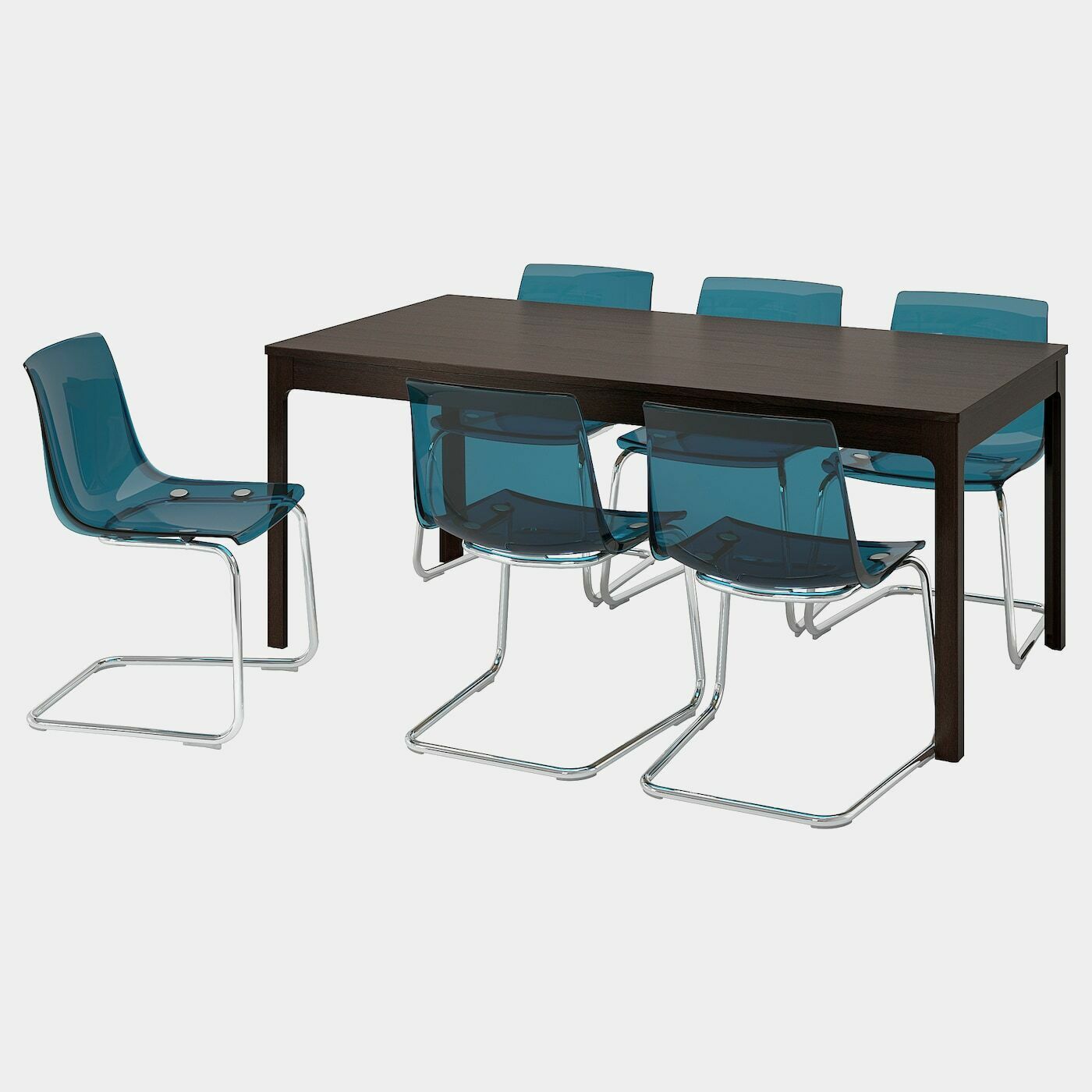 EKEDALEN / TOBIAS Tisch und 6 Stühle  - Essplatzgruppe - Möbel Ideen für dein Zuhause von Home Trends. Möbel Trends von Social Media Influencer für dein Skandi Zuhause.