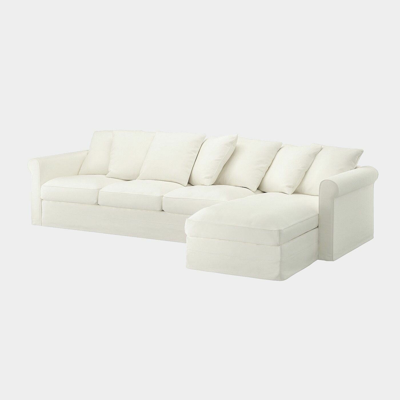 GRÖNLID 4er-Sofa mit Récamiere  -  - Möbel Ideen für dein Zuhause von Home Trends. Möbel Trends von Social Media Influencer für dein Skandi Zuhause.
