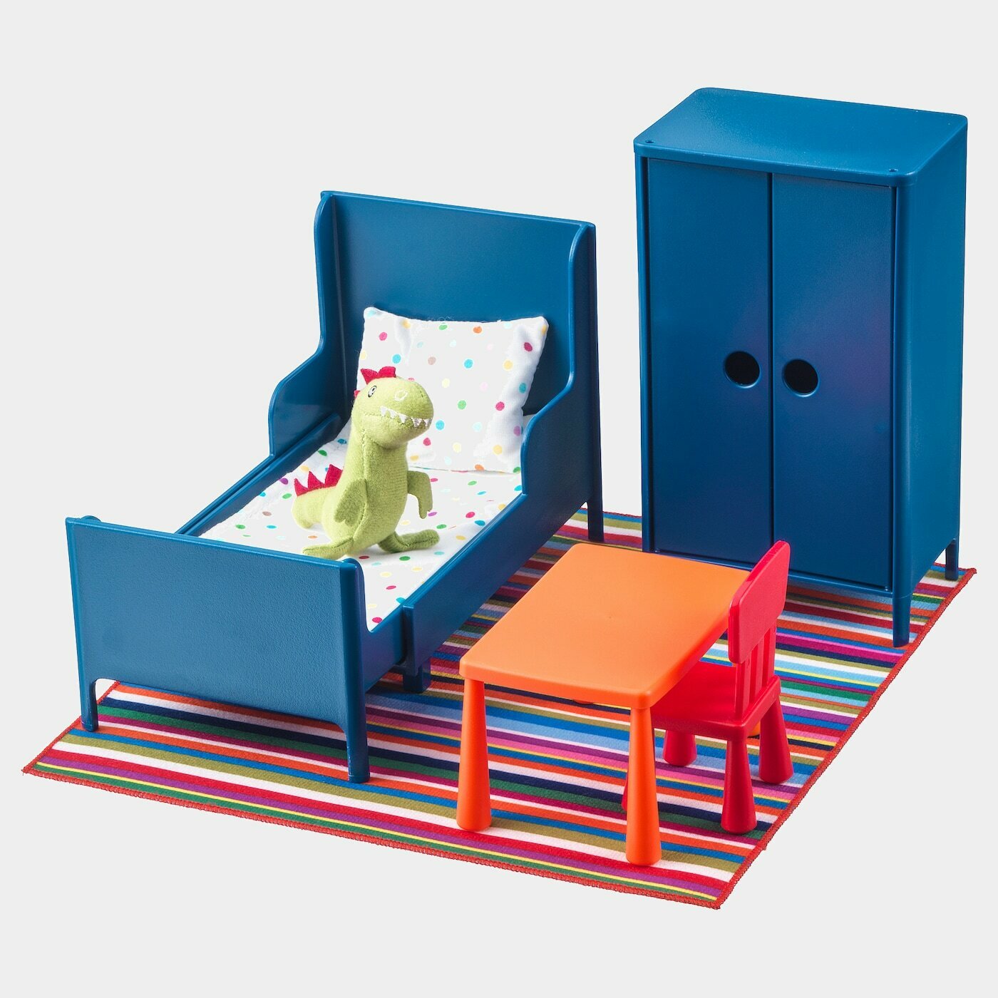 HUSET Puppenmöbel, Schlafzimmer  - Spielzeug - Babyausstattung & Kinderzimmerzubehör Ideen für dein Zuhause von Home Trends. Babyausstattung & Kinderzimmerzubehör Trends von Social Media Influencer für dein Skandi Zuhause.