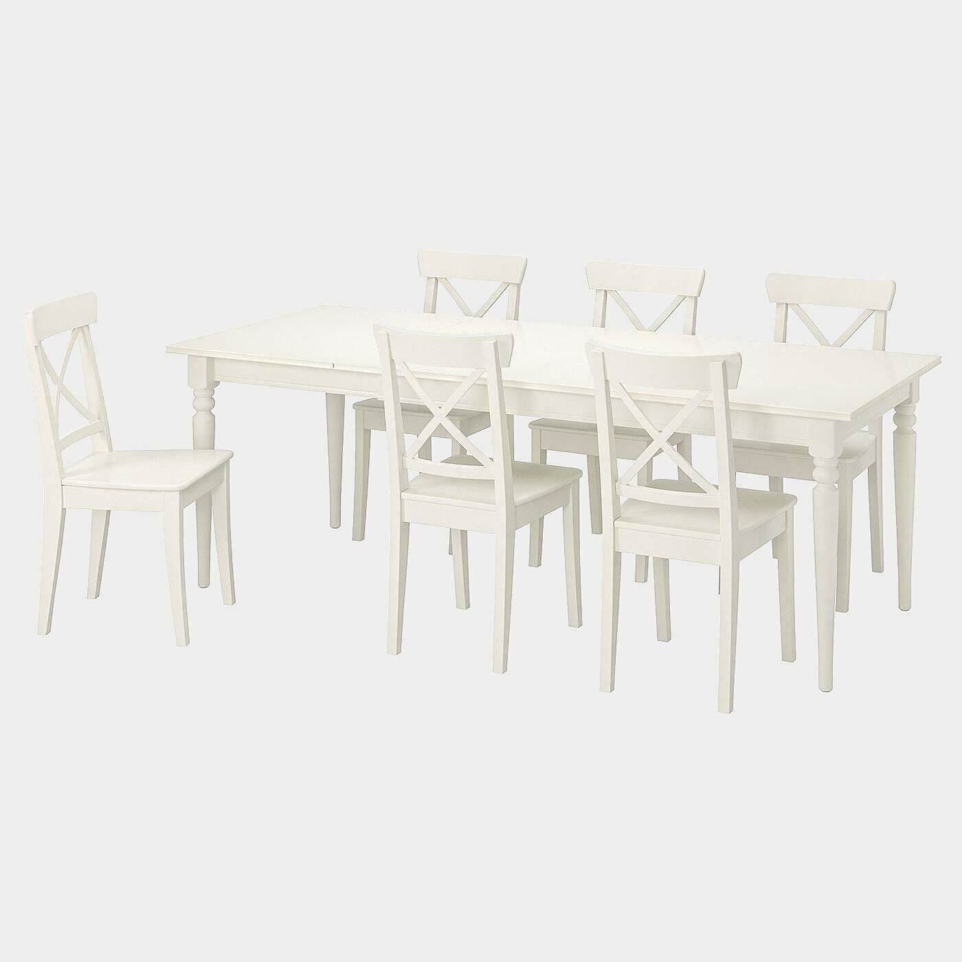 INGATORP / INGOLF Tisch und 6 Stühle  -  - Möbel Ideen für dein Zuhause von Home Trends. Möbel Trends von Social Media Influencer für dein Skandi Zuhause.