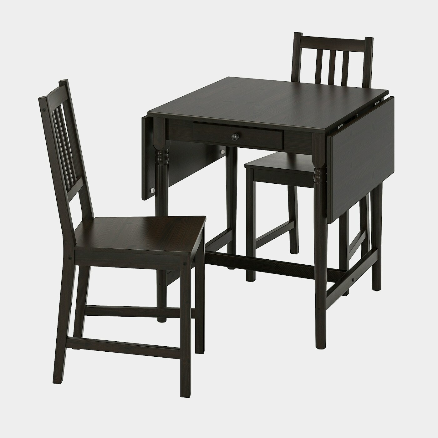 INGATORP / STEFAN Tisch und 2 Stühle  -  - Möbel Ideen für dein Zuhause von Home Trends. Möbel Trends von Social Media Influencer für dein Skandi Zuhause.