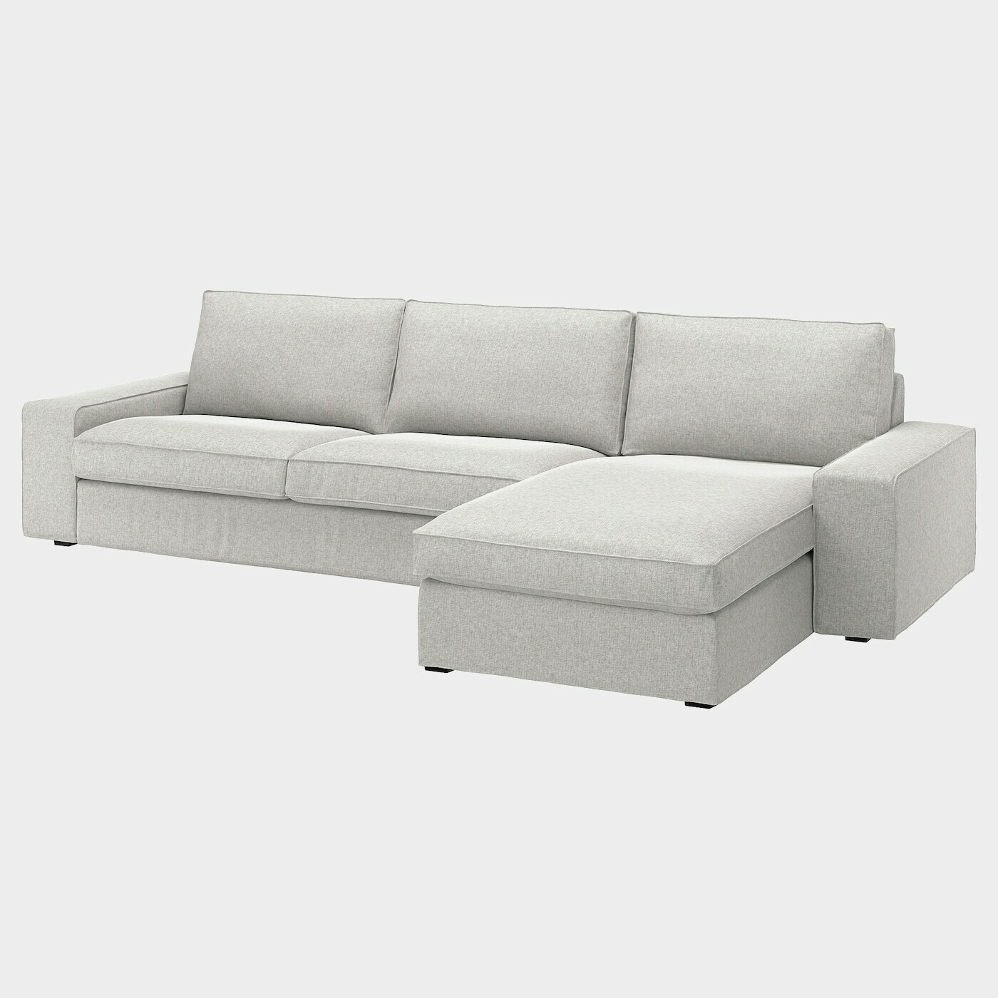 KIVIK 4er-Sofa mit Récamiere  -  - Möbel Ideen für dein Zuhause von Home Trends. Möbel Trends von Social Media Influencer für dein Skandi Zuhause.