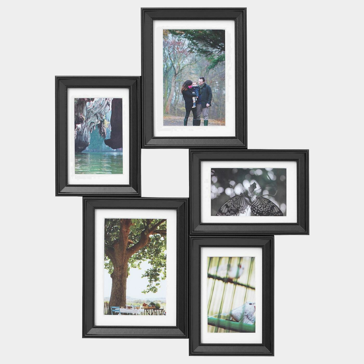 KNOPPÄNG Collage-Rahmen für 5 Fotos  - Rahmen - Dekoration Ideen für dein Zuhause von Home Trends. Dekoration Trends von Social Media Influencer für dein Skandi Zuhause.