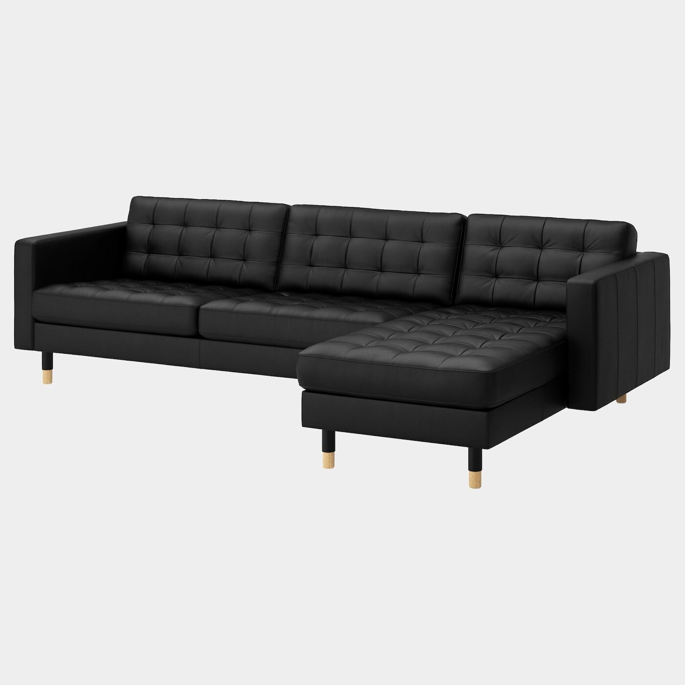 LANDSKRONA 4er-Sofa  - Ledersofas - Möbel Ideen für dein Zuhause von Home Trends. Möbel Trends von Social Media Influencer für dein Skandi Zuhause.