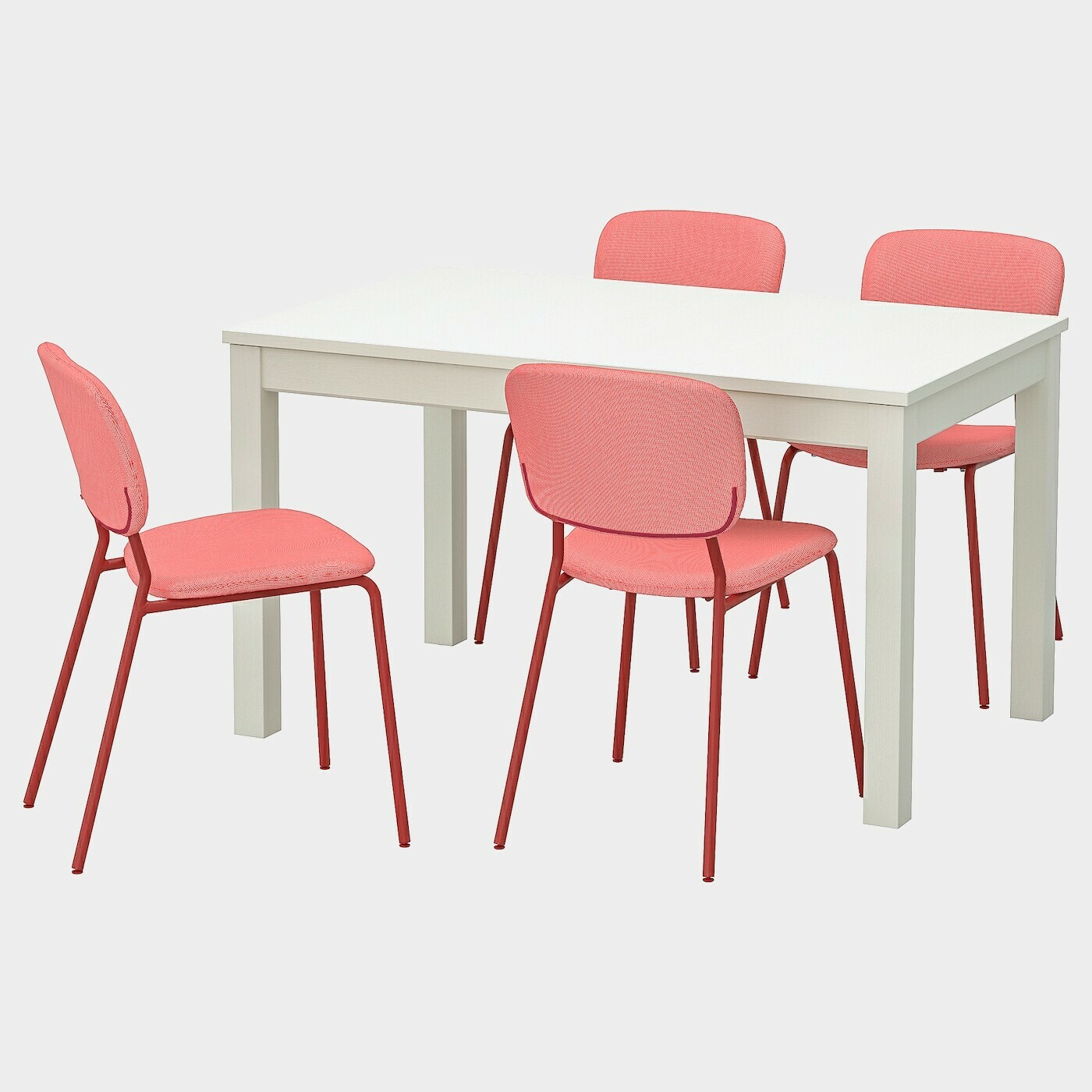 LANEBERG / KARLJAN Tisch und 4 Stühle  - Essplatzgruppe - Möbel Ideen für dein Zuhause von Home Trends. Möbel Trends von Social Media Influencer für dein Skandi Zuhause.