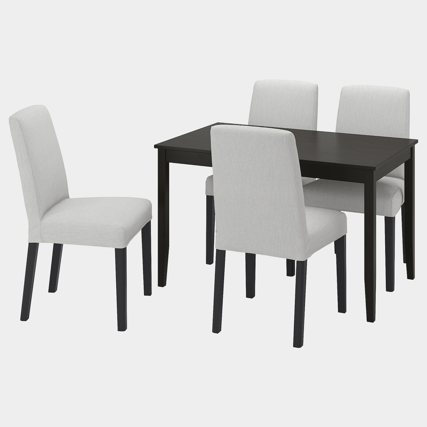 LERHAMN / BERGMUND Tisch und 4 Stühle  -  - Möbel Ideen für dein Zuhause von Home Trends. Möbel Trends von Social Media Influencer für dein Skandi Zuhause.