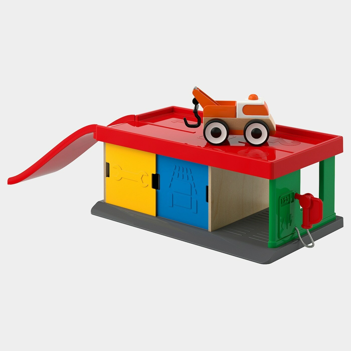 LILLABO Tankstelle mit Abschleppwagen  - Spielzeug - Babyausstattung & Kinderzimmerzubehör Ideen für dein Zuhause von Home Trends. Babyausstattung & Kinderzimmerzubehör Trends von Social Media Influencer für dein Skandi Zuhause.