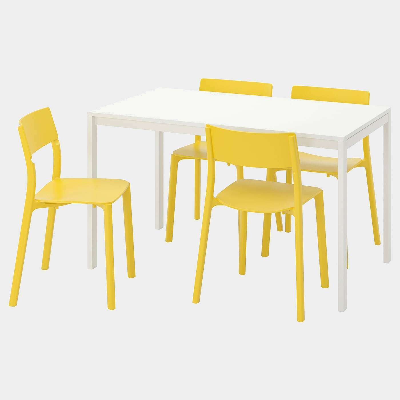 MELLTORP / JANINGE Tisch und 4 Stühle  - Essplatzgruppe - Möbel Ideen für dein Zuhause von Home Trends. Möbel Trends von Social Media Influencer für dein Skandi Zuhause.