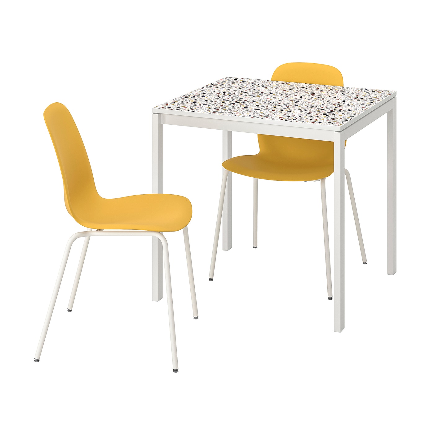MELLTORP / LEIFARNE Tisch und 2 Stühle  -  - Möbel Ideen für dein Zuhause von Home Trends. Möbel Trends von Social Media Influencer für dein Skandi Zuhause.