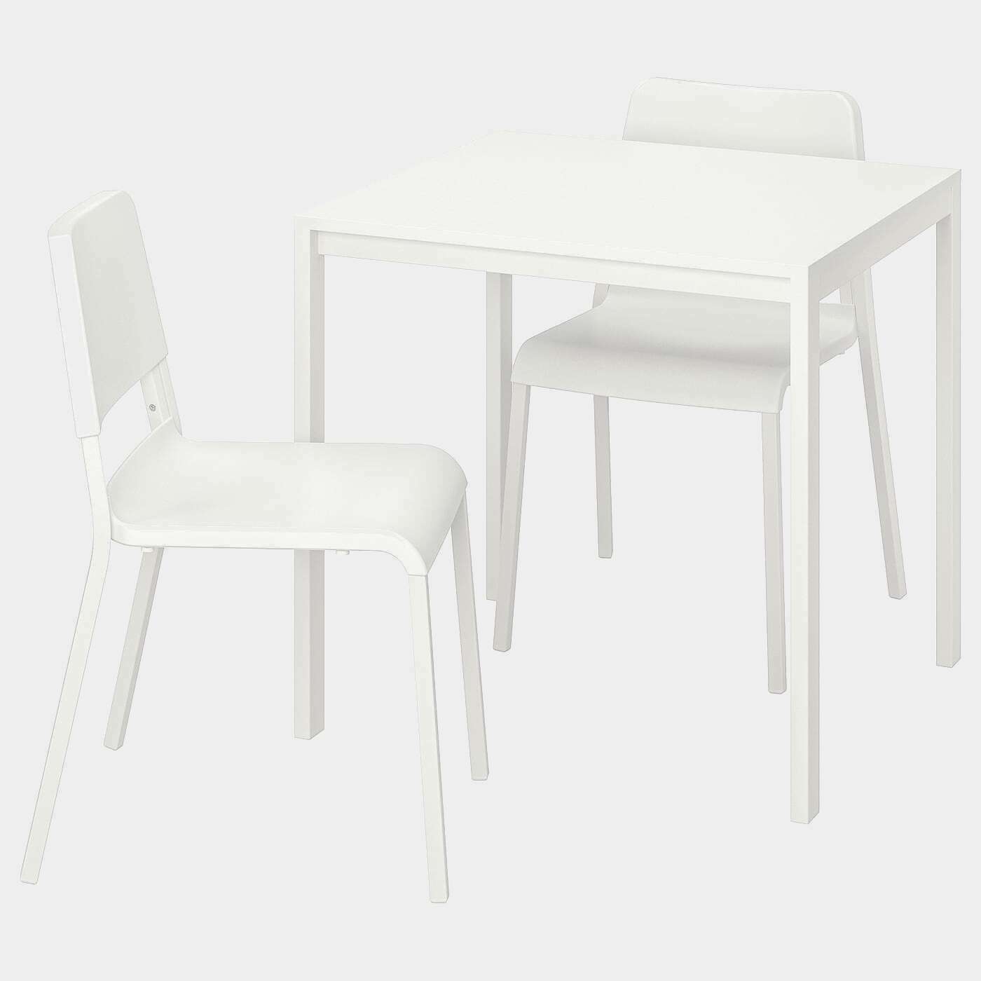 MELLTORP / TEODORES Tisch und 2 Stühle  - Essplatzgruppe - Möbel Ideen für dein Zuhause von Home Trends. Möbel Trends von Social Media Influencer für dein Skandi Zuhause.