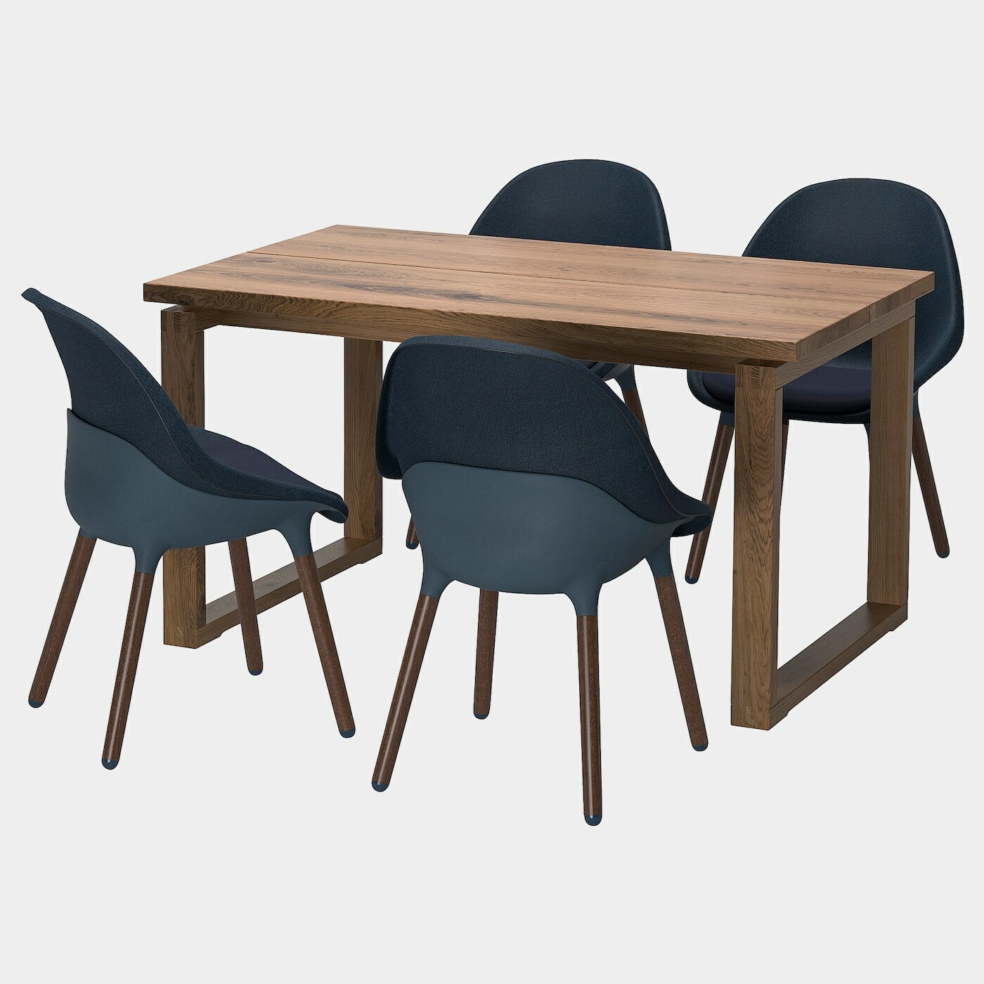 MÖRBYLÅNGA / BALTSAR Tisch und 4 Stühle  - Essplatzgruppe - Möbel Ideen für dein Zuhause von Home Trends. Möbel Trends von Social Media Influencer für dein Skandi Zuhause.