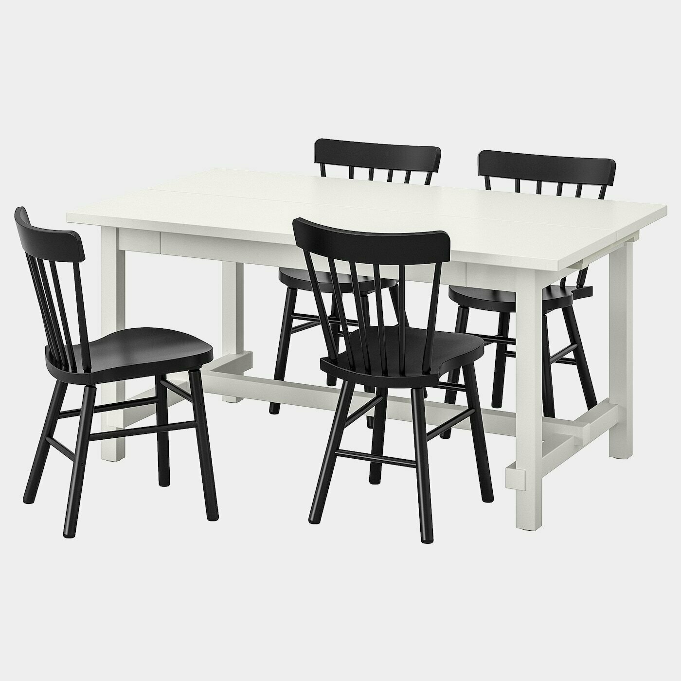 NORDVIKEN / NORRARYD Tisch und 4 Stühle  - Essplatzgruppe - Möbel Ideen für dein Zuhause von Home Trends. Möbel Trends von Social Media Influencer für dein Skandi Zuhause.
