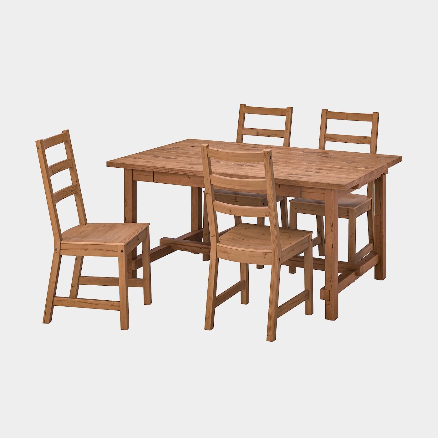 NORDVIKEN / NORDVIKEN Tisch und 4 Stühle  -  - Möbel Ideen für dein Zuhause von Home Trends. Möbel Trends von Social Media Influencer für dein Skandi Zuhause.
