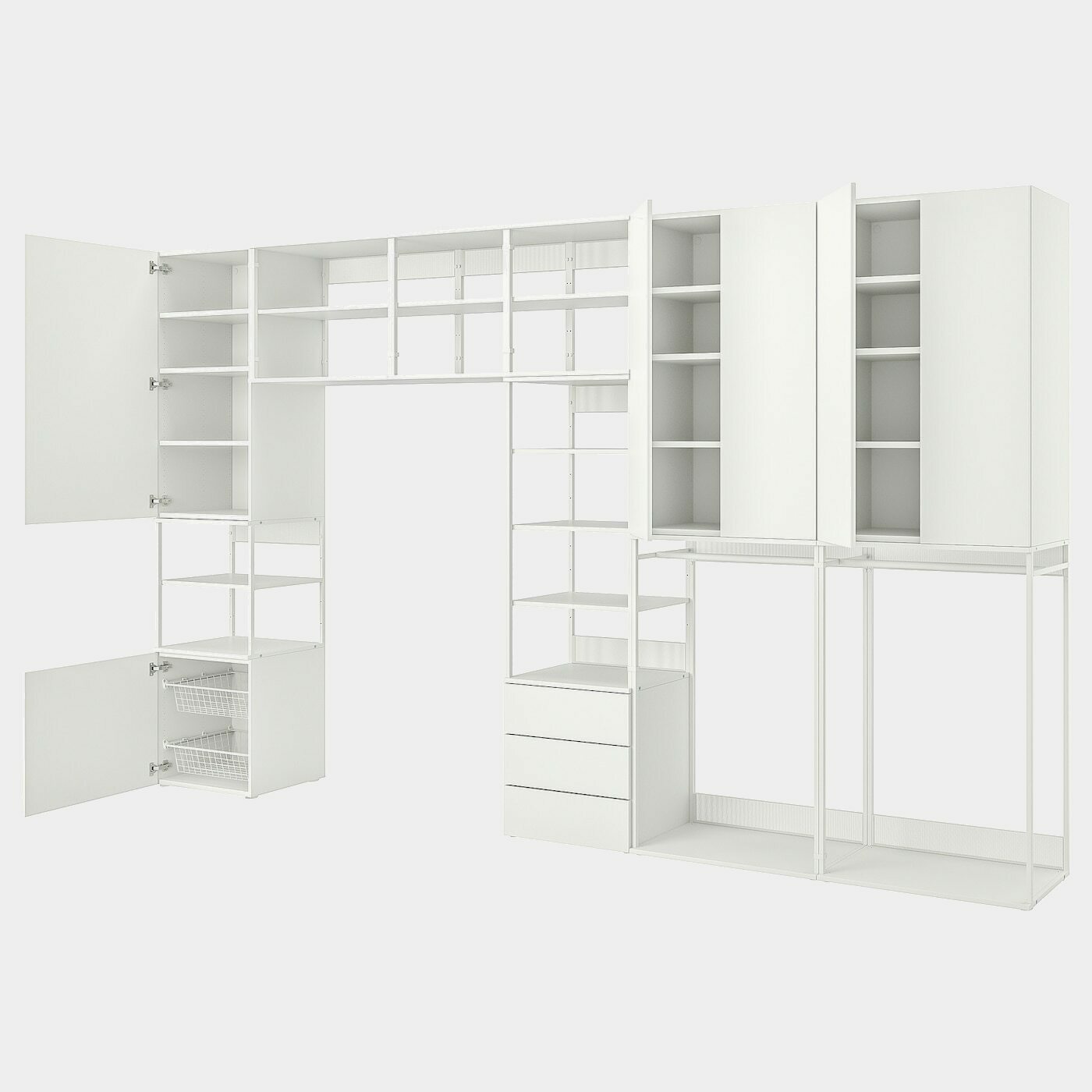 PLATSA Aufbewkomb.+6 Türen/3 Schubladen  - 250 cm oder breiter - Möbel Ideen für dein Zuhause von Home Trends. Möbel Trends von Social Media Influencer für dein Skandi Zuhause.