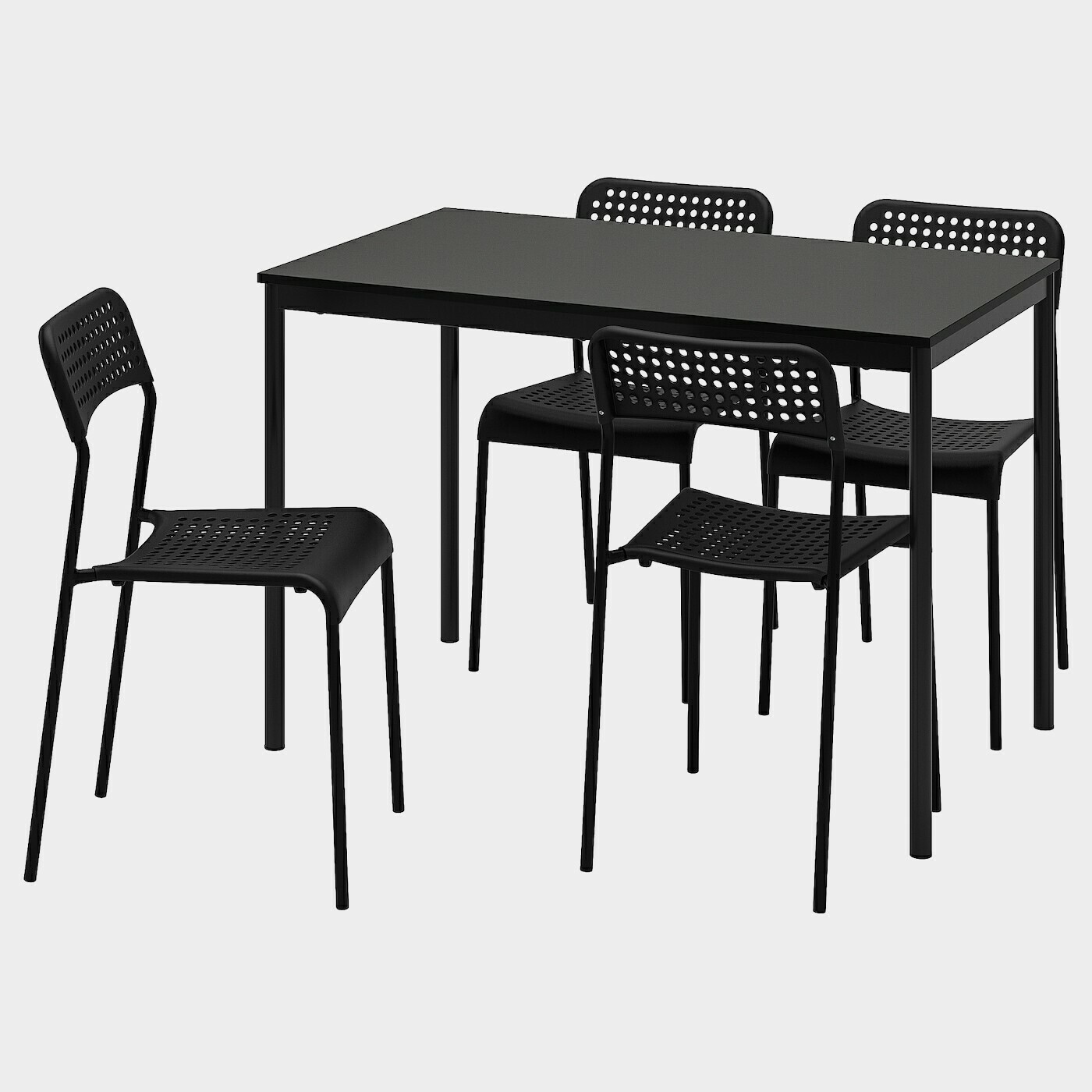 SANDSBERG / ADDE Tisch und 4 Stühle  -  - Möbel Ideen für dein Zuhause von Home Trends. Möbel Trends von Social Media Influencer für dein Skandi Zuhause.