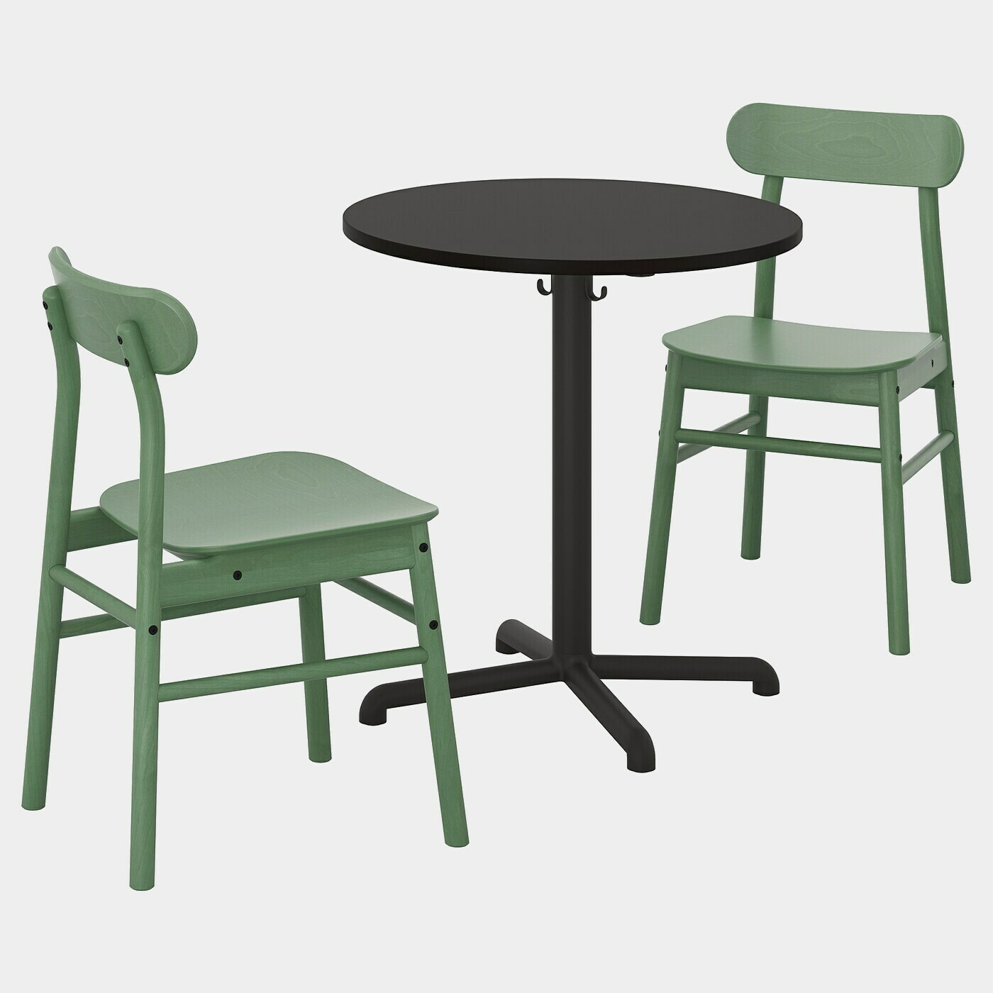 STENSELE / RÖNNINGE Tisch und 2 Stühle  - Caféhaustische - Möbel Ideen für dein Zuhause von Home Trends. Möbel Trends von Social Media Influencer für dein Skandi Zuhause.