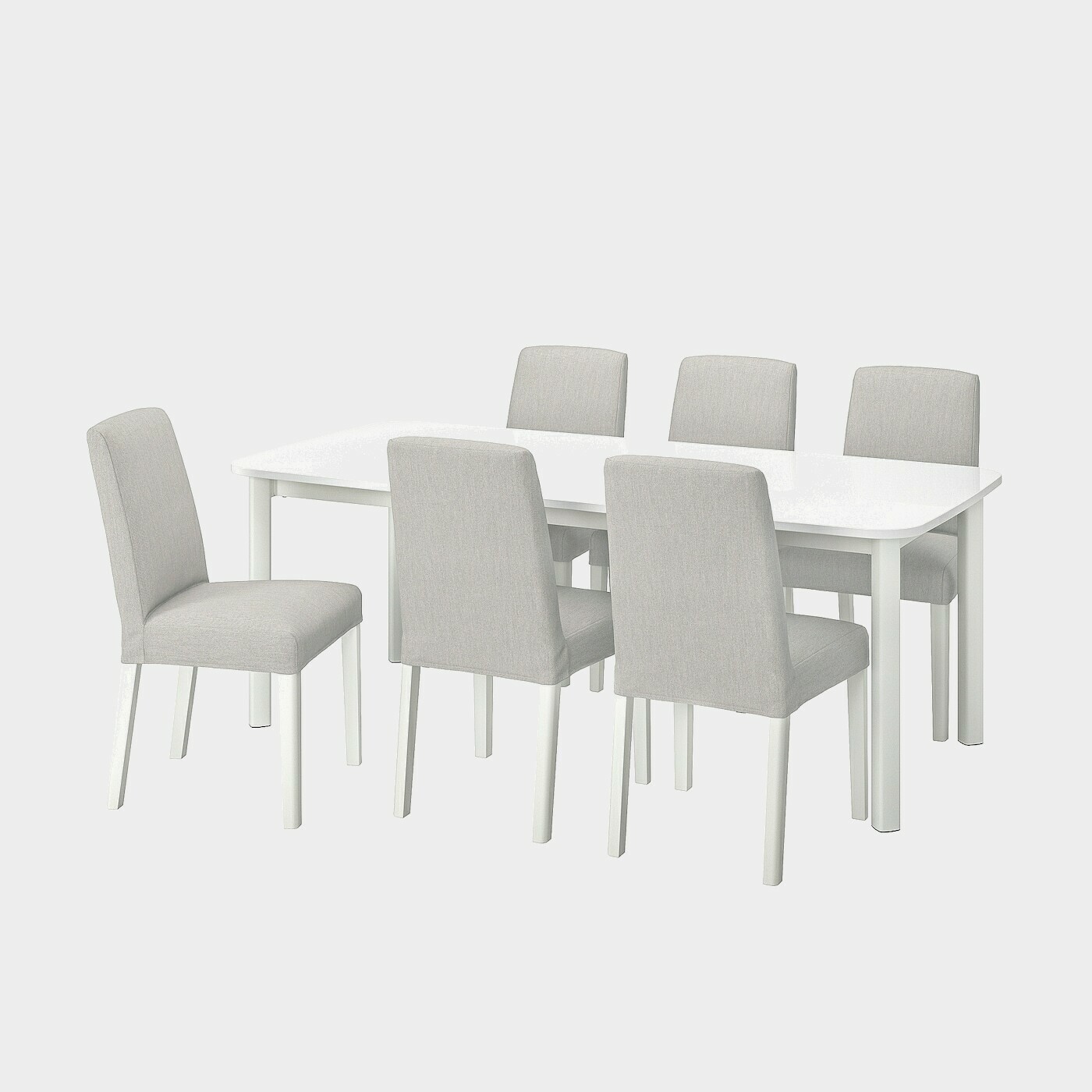 STRANDTORP / BERGMUND Tisch und 6 Stühle  -  - Möbel Ideen für dein Zuhause von Home Trends. Möbel Trends von Social Media Influencer für dein Skandi Zuhause.