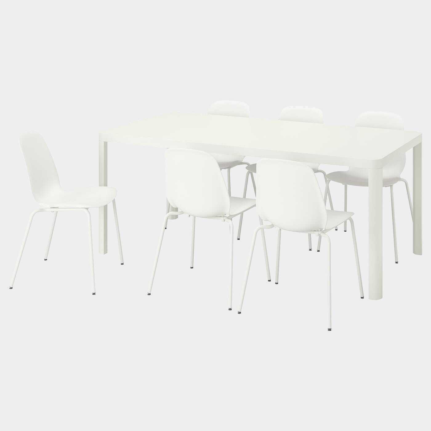 TINGBY / LEIFARNE Tisch und 6 Stühle  - Essplatzgruppe - Möbel Ideen für dein Zuhause von Home Trends. Möbel Trends von Social Media Influencer für dein Skandi Zuhause.