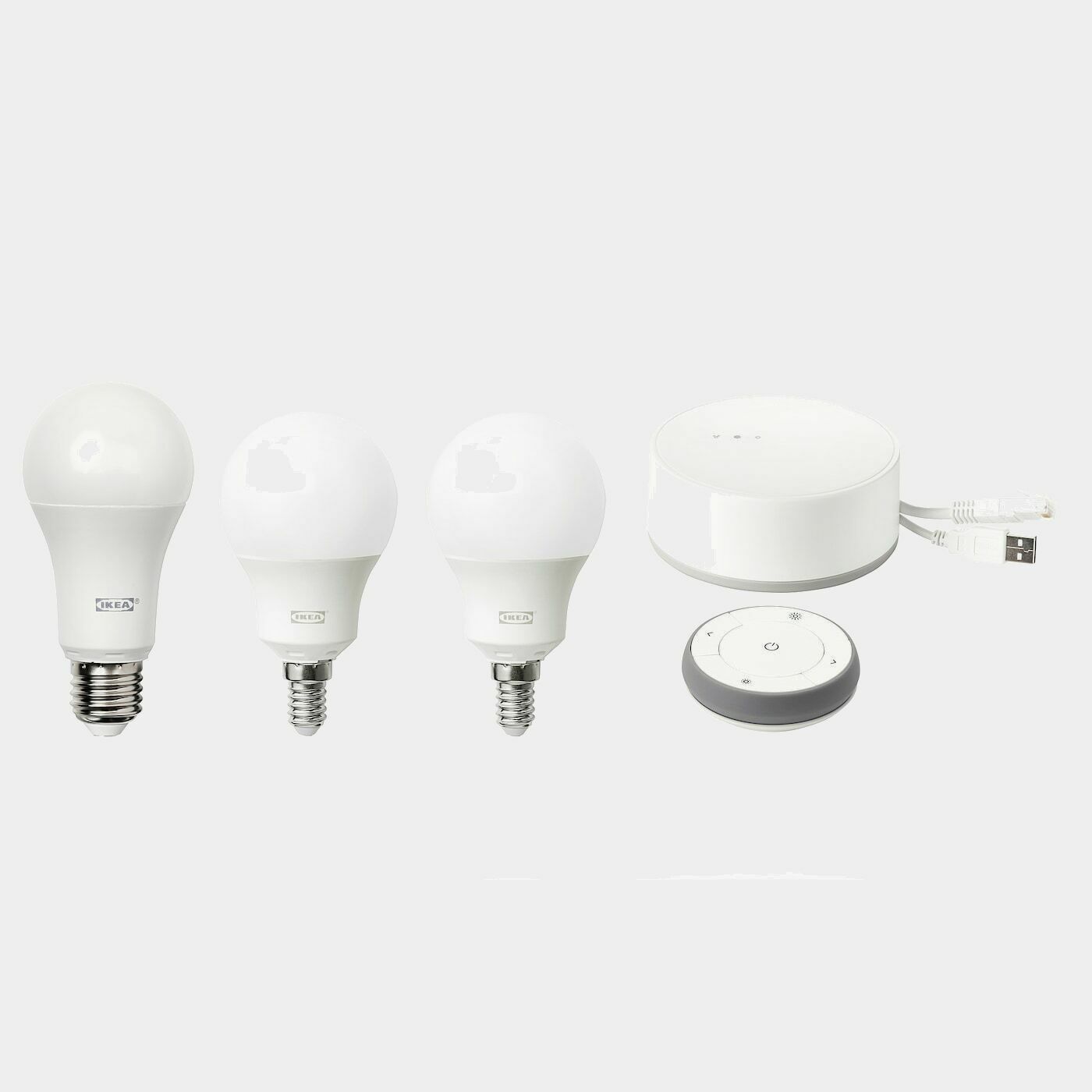 TRÅDFRI Set mit Gateway  - IKEA Smart Home Beleuchtung - Heimelektronik Ideen für dein Zuhause von Home Trends. Heimelektronik Trends von Social Media Influencer für dein Skandi Zuhause.