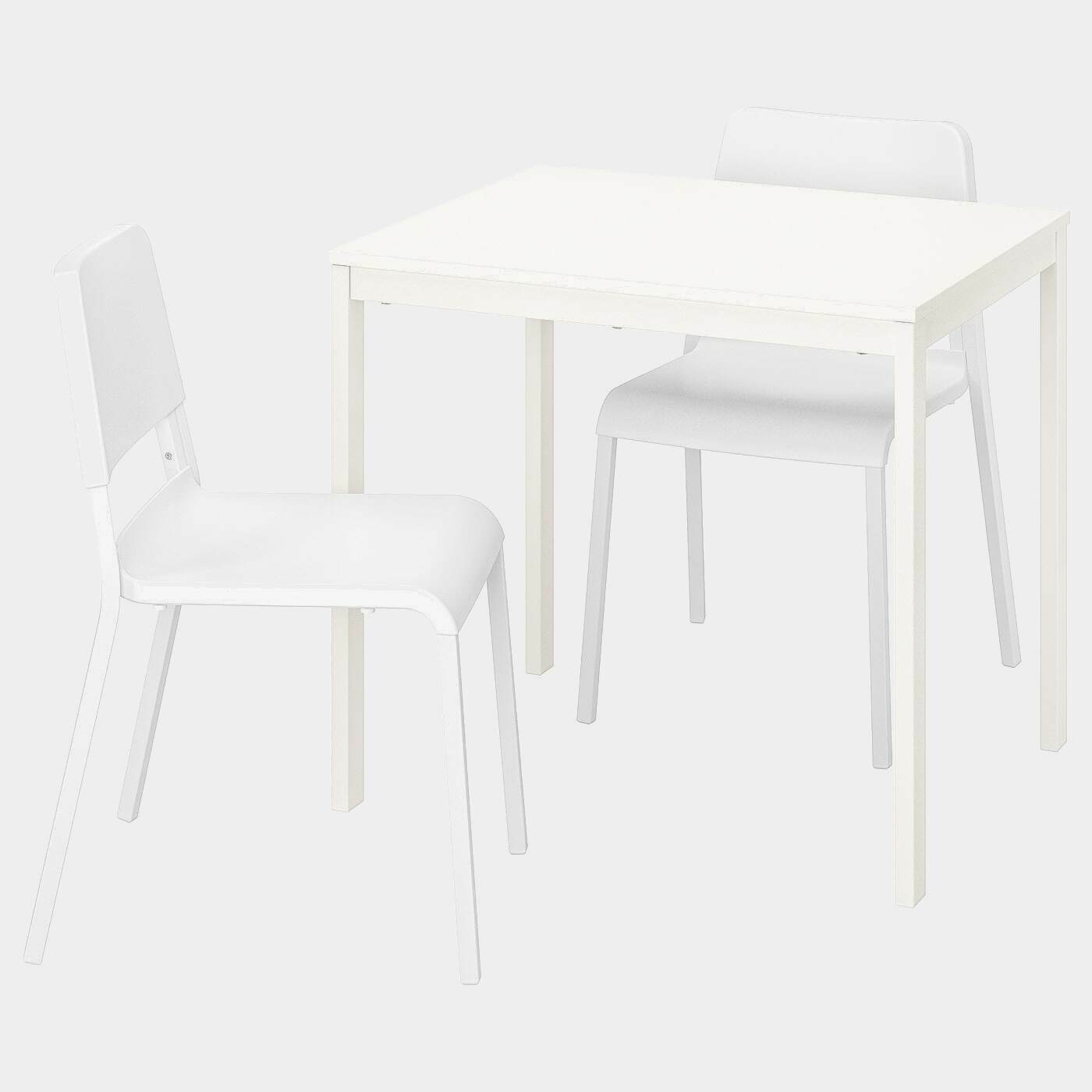 VANGSTA / TEODORES Tisch und 2 Stühle  - Essplatzgruppe - Möbel Ideen für dein Zuhause von Home Trends. Möbel Trends von Social Media Influencer für dein Skandi Zuhause.