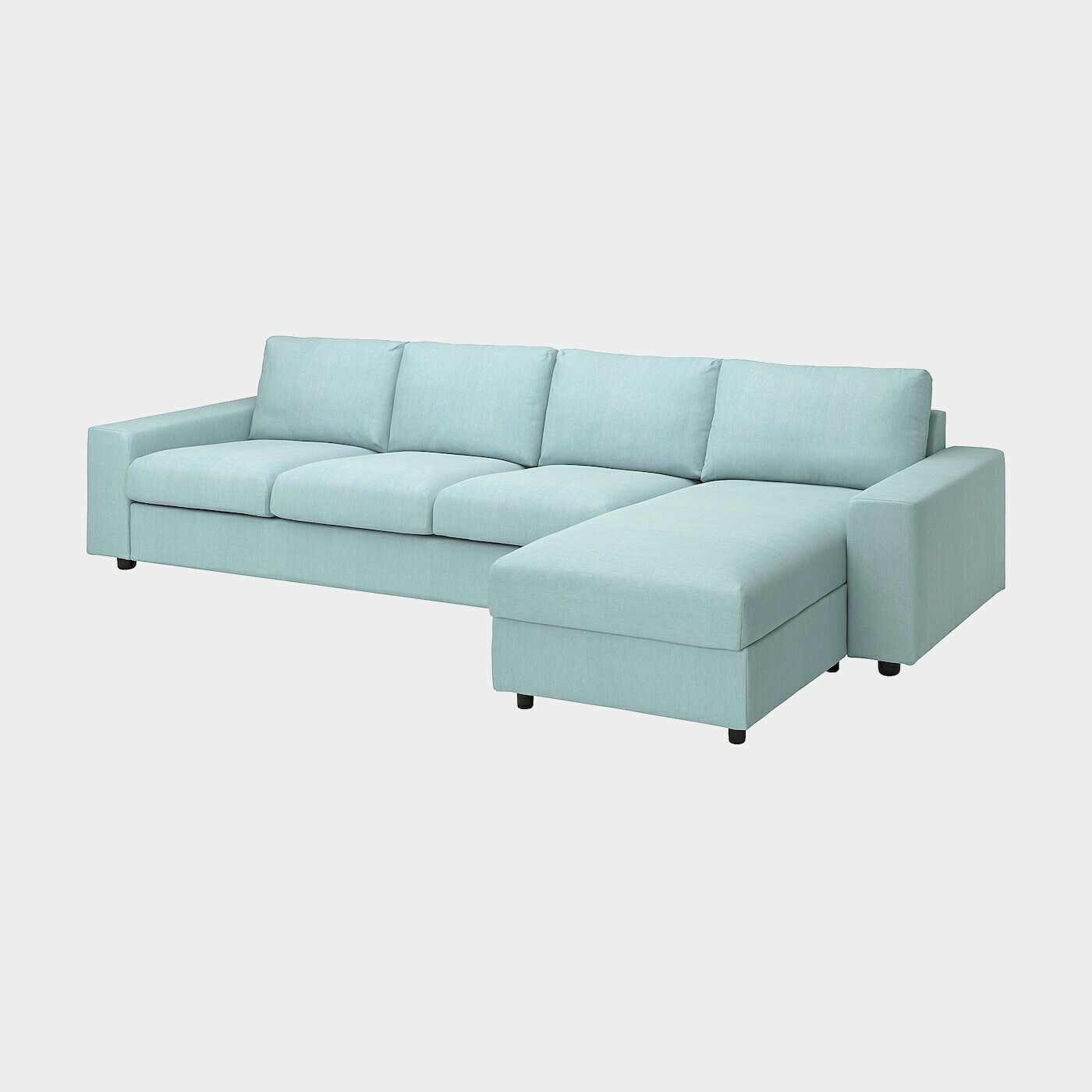 VIMLE Bezug für 4er-Sofa mit Récam  -  - Möbel Ideen für dein Zuhause von Home Trends. Möbel Trends von Social Media Influencer für dein Skandi Zuhause.