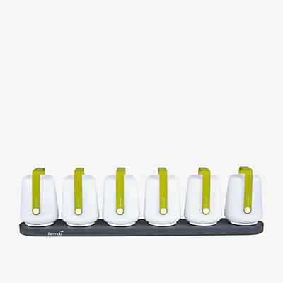 Fermob Balad 12 cm LED 6er-Set inkl. 6-poliger Ladestation - Fermob - Außenleuchten Ideen für dein Zuhause von Home Trends.