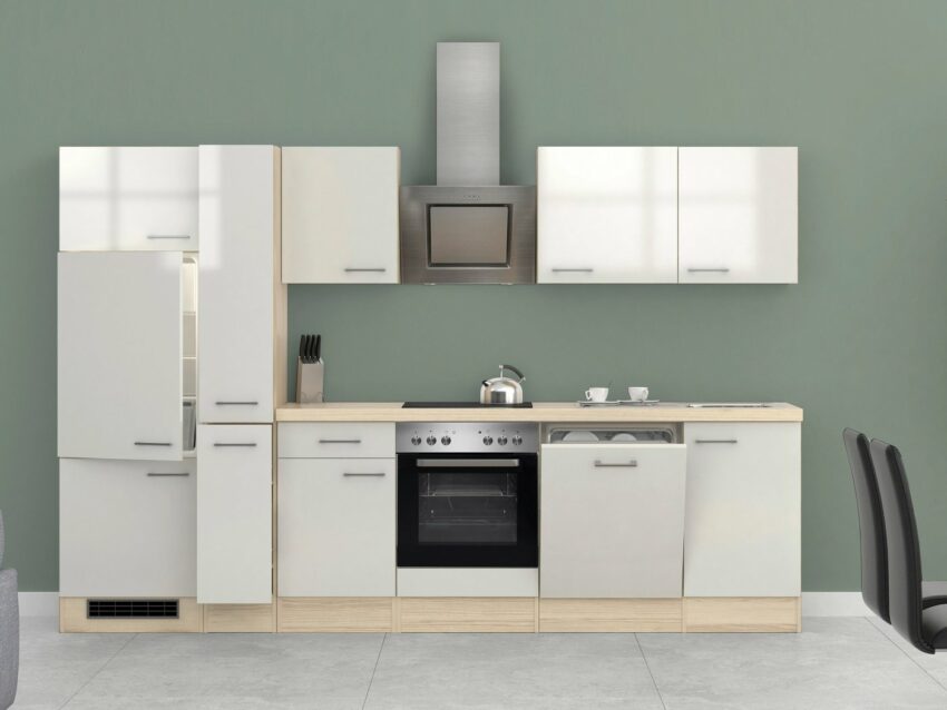 Flex-Well Küchenzeile, mit E-Geräten, Breite 310 cm-Küchenzeilen-Ideen für dein Zuhause von Home Trends