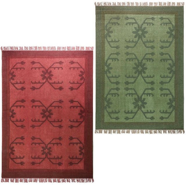 Wollteppich »Vintage Teppich Amazona«, morgenland, rechteckig, Höhe 6 mm, Vintage Design-Teppiche-Inspirationen