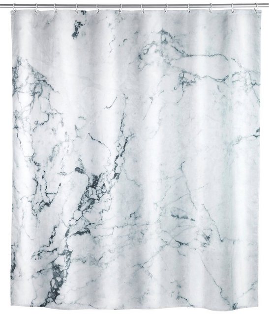 WENKO Duschvorhang »Onyx« Breite 180 cm, Höhe 200 cm, Textil (Polyester)-Duschvorhänge-Inspirationen