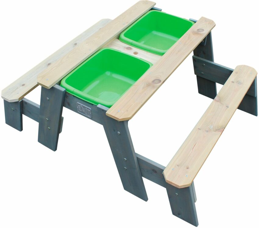 EXIT Garten-Kindersitzgruppe »Spieltisch Aksent Picknick«, BxL: 94x121 cm, 2 Bänke-Gartenmöbel-Sets-Ideen für dein Zuhause von Home Trends