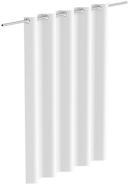 Eisl Duschvorhang »Mosaik WHITE« Breite 180 cm, waschbarer Antischimmel Vorhang mit wasserdichter Beschichtung, blickdichter Vorhang auch für die Badewanne-Duschvorhänge-Inspirationen