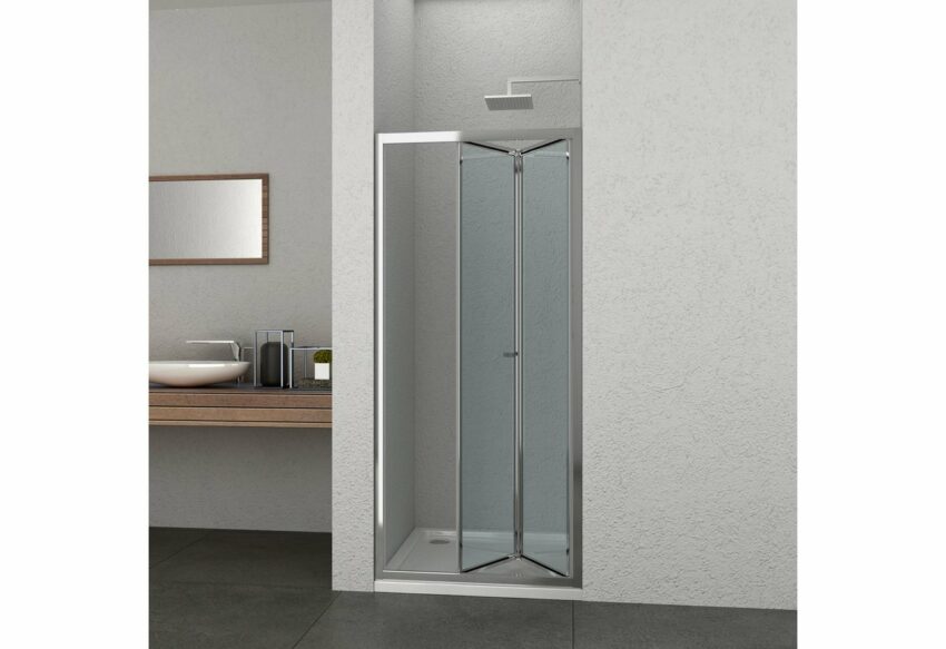 Sanotechnik Dusch-Falttür »Elite«, 82x195 cm, Einscheibensicherheitsglas, B x H: 78-82 x 195 cm-Türen-Ideen für dein Zuhause von Home Trends