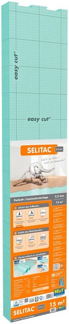Selit Trittschalldämmplatte »SELITAC«, 2,2 mm, 15 m², für Parkett-/Laminatböden, faltbar-Trittschalldämmung-Inspirationen
