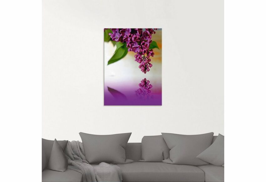 Artland Glasbild »Flieder«, Blumen (1 Stück)-Bilder-Ideen für dein Zuhause von Home Trends