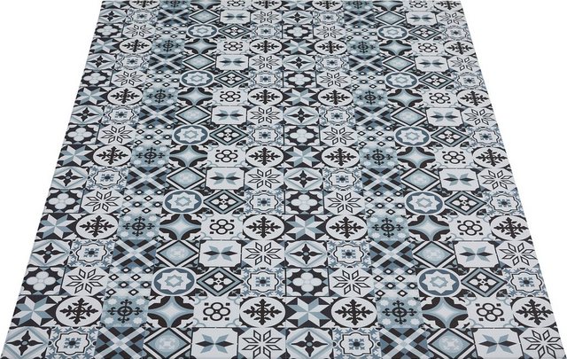 Vinylteppich »Marrakesch«, Andiamo, rechteckig, Höhe 5 mm, abwischbar, rutschhemmend, Fliesen Design, Ornamente-Teppiche-Inspirationen