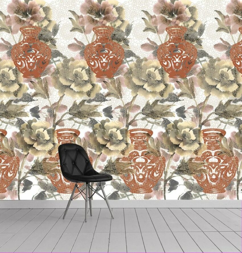 queence Vinyltapete »Charles«, 90 x 250 cm, selbstklebend-Tapeten-Ideen für dein Zuhause von Home Trends