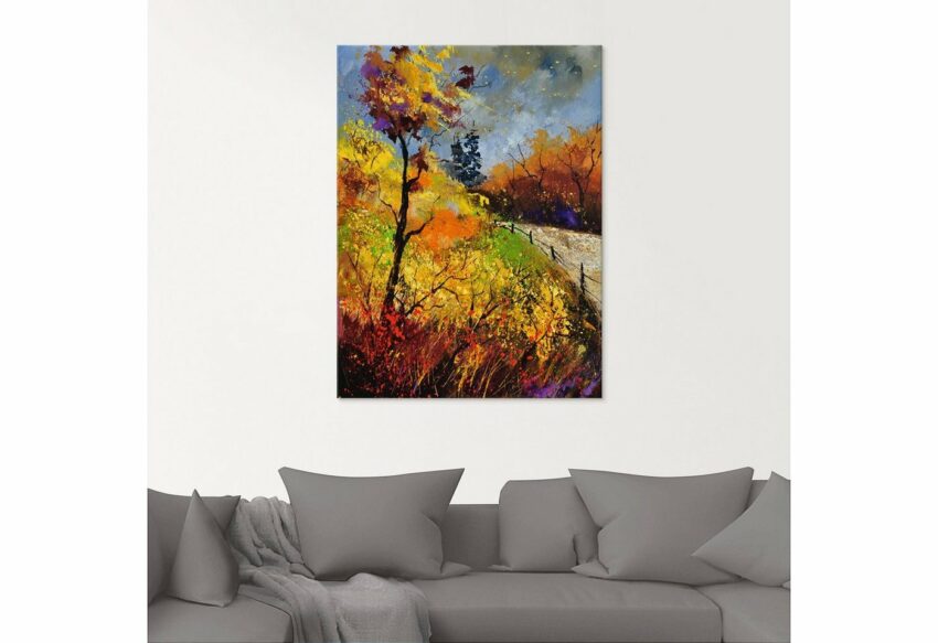 Artland Glasbild »Herbst in Houroy«, Wiesen & Bäume (1 Stück)-Bilder-Ideen für dein Zuhause von Home Trends