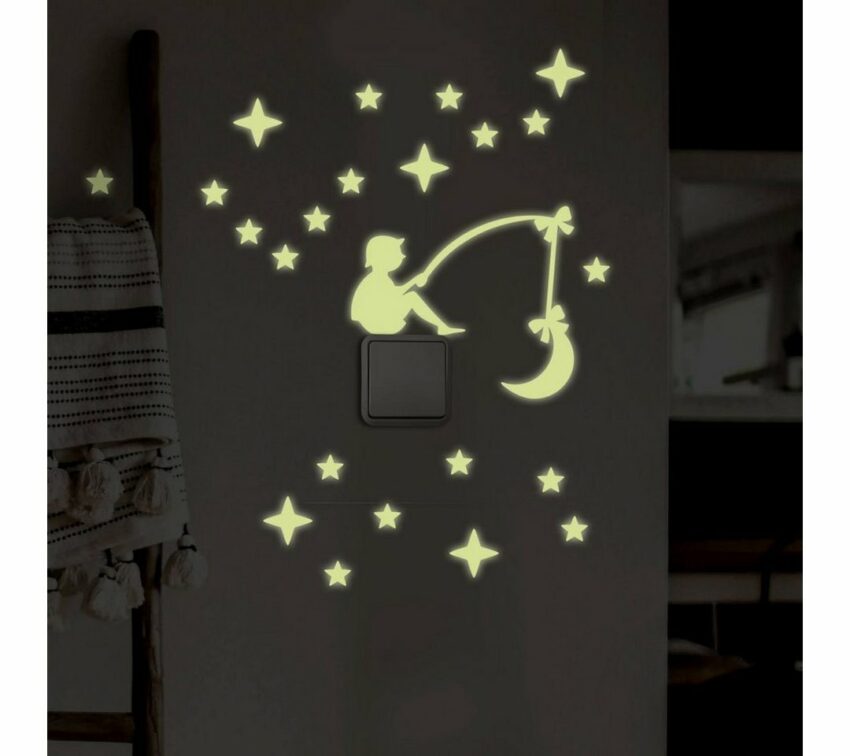 Wall-Art Wandtattoo »Leuchtsterne Lichtschalter« (1 Stück)-Wandtattoos-Ideen für dein Zuhause von Home Trends