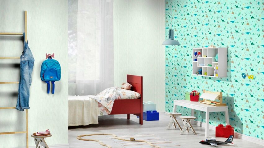 Rasch Papiertapete »Bambino XVIII«, glatt, gemustert, (1 St)-Tapeten-Ideen für dein Zuhause von Home Trends