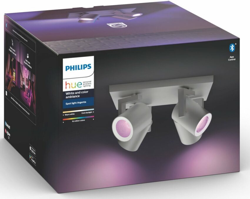 Philips Hue LED Deckenstrahler »White & Col. Amb. Argenta aluminium«-Lampen-Ideen für dein Zuhause von Home Trends