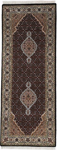 Läufer »Orientteppich Tabriz Mahi«, Woven Arts, rechteckig, Höhe 15 mm, handgeknüpft, Wohnzimmer, reine Wolle-Teppiche-Inspirationen