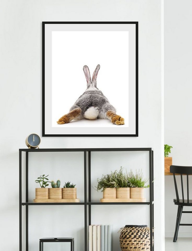 queence Bild »Bunny Tail«, Hase (1 Stück)-Bilder-Ideen für dein Zuhause von Home Trends